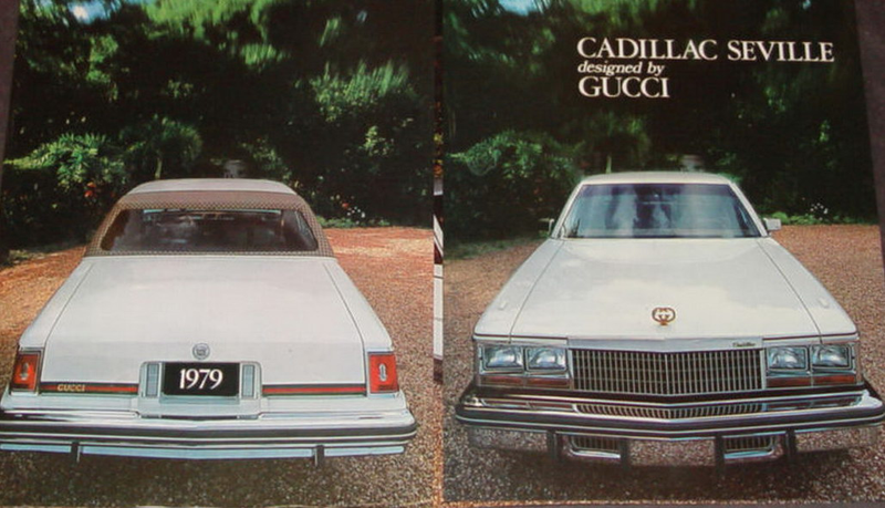 Illustration for article titled The '79 Seville Gucci Package had a Gucci Landau!